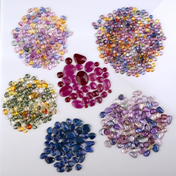 Fine Color Stones Slices